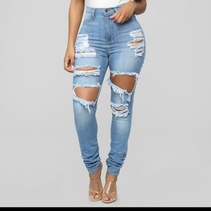 **SOLD ON MERCARI** Fashion Nova Jeans